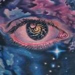 Tattoos - OUTER SPACE EYE - 100931